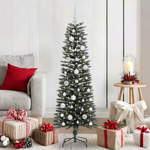 Sapin de Noël artificiel Vert 120 cm PVC, plastique et acier