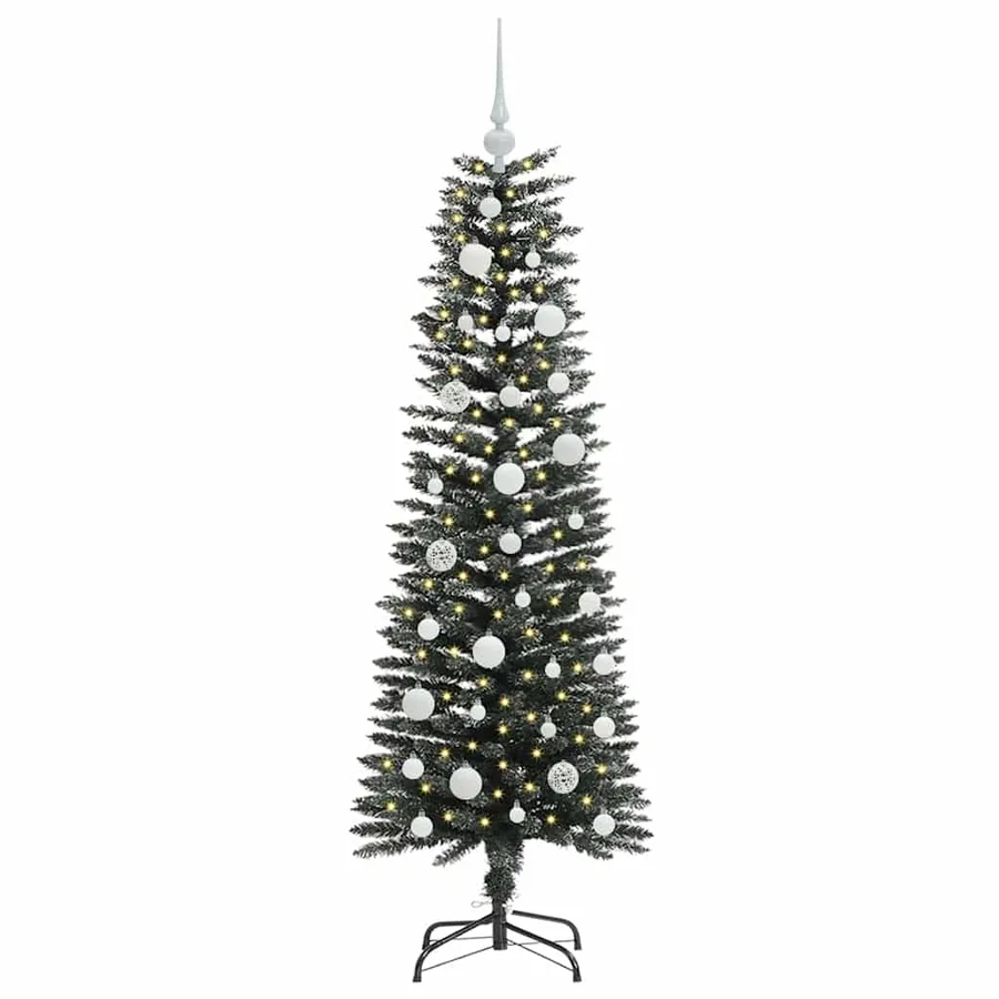Sapin de Noël artificiel Vert 120 cm PVC, plastique et acier - 3