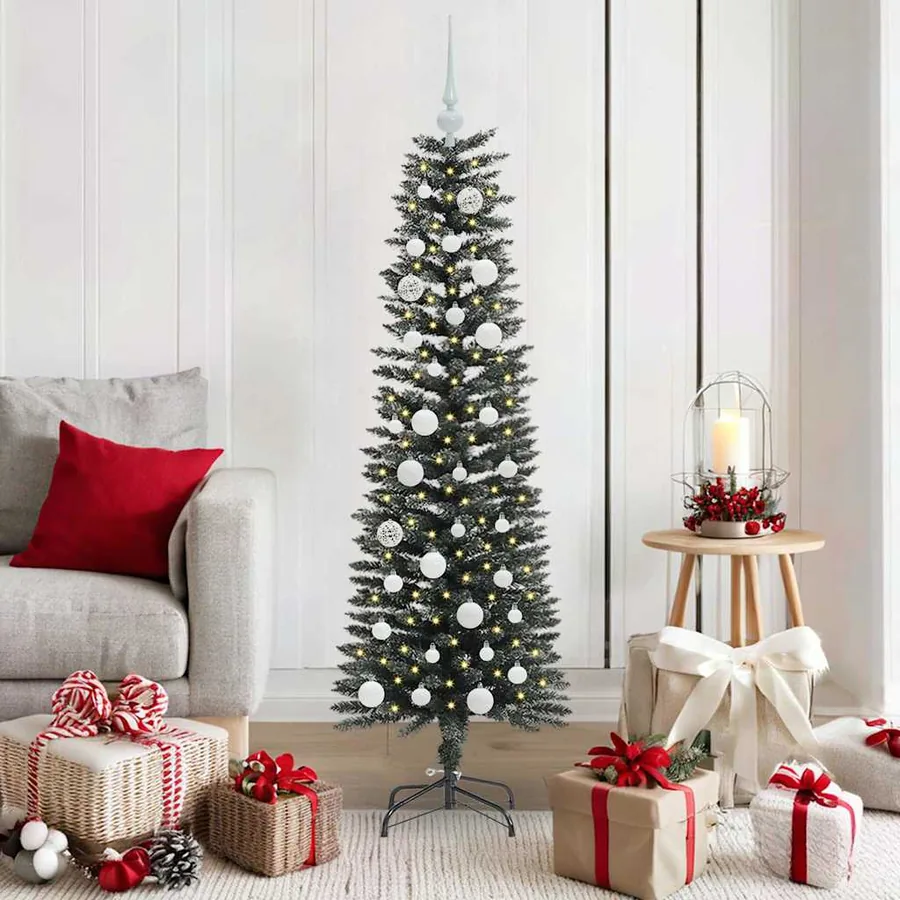 Sapin de Noël artificiel Vert 150 cm PVC, plastique et acier