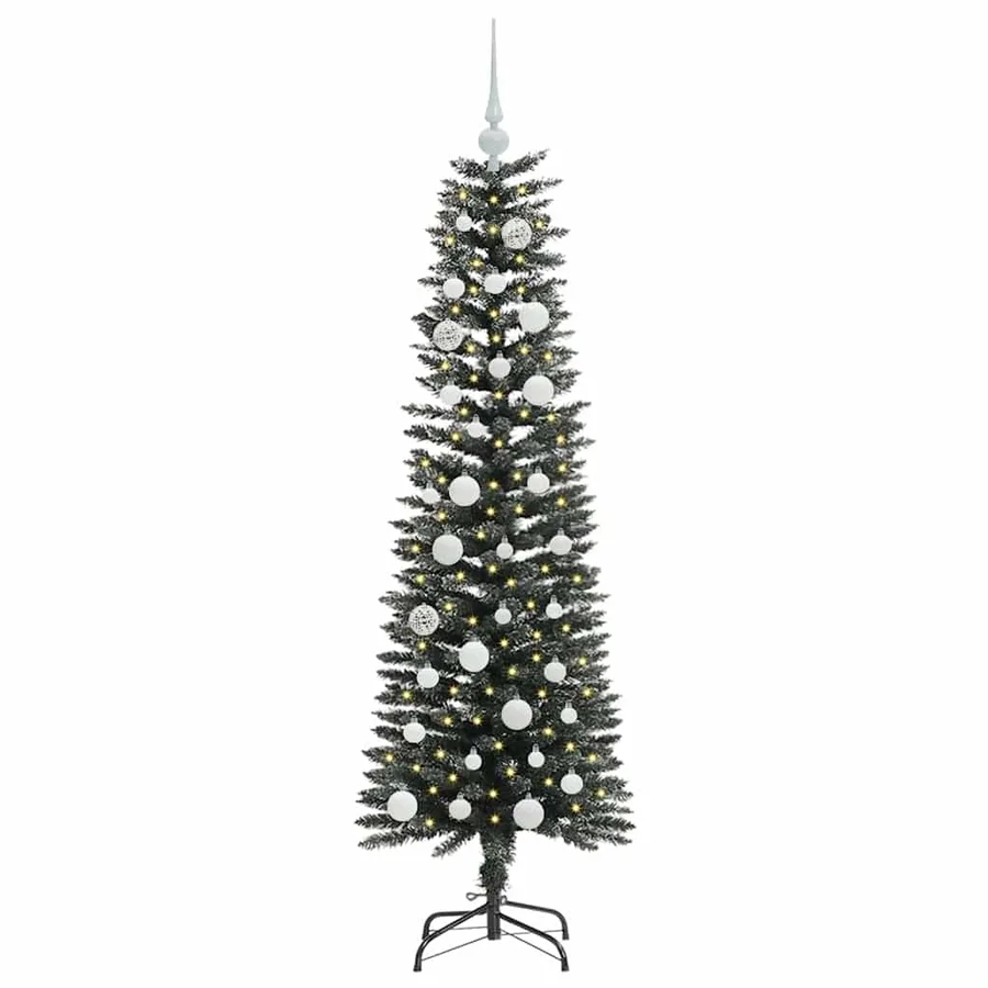 Sapin de Noël artificiel Vert 150 cm PVC, plastique et acier - 3