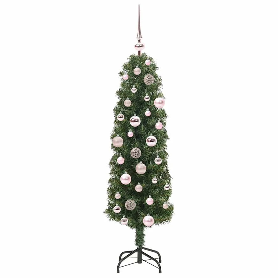 Sapin de Noël artificiel Vert 120 cm PVC et acier et plastique - 4