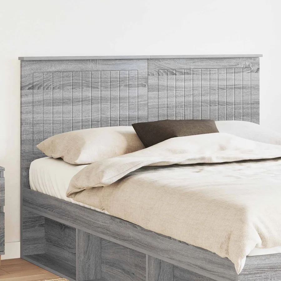 Tête de lit Gris Sonoma 140 cm Bois d'ingénierie