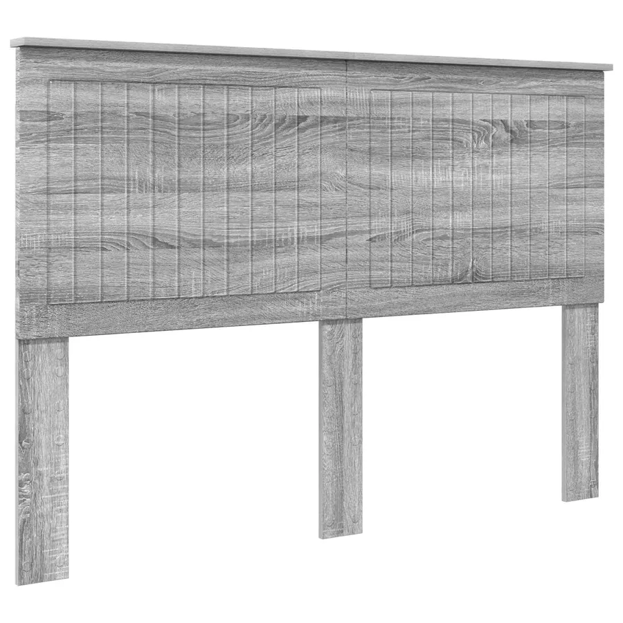 Tête de lit Gris Sonoma 140 cm Bois d'ingénierie - 2