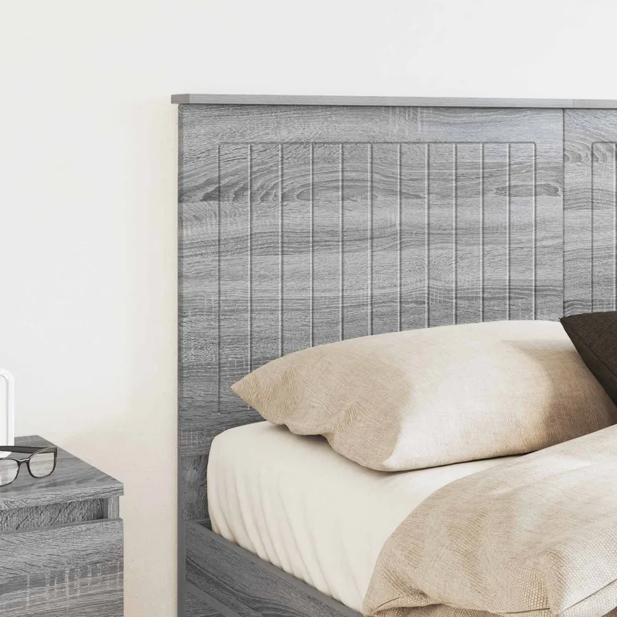 Tête de lit Gris Sonoma 140 cm Bois d'ingénierie - 3