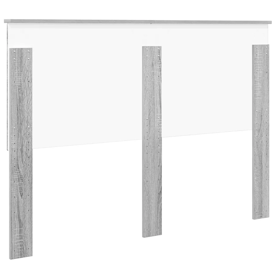 Tête de lit Gris Sonoma 140 cm Bois d'ingénierie - 6