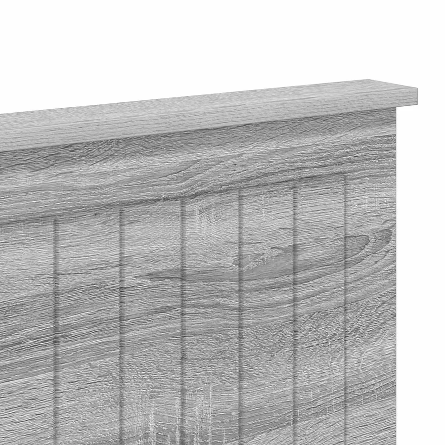 Tête de lit Gris Sonoma 140 cm Bois d'ingénierie - 7