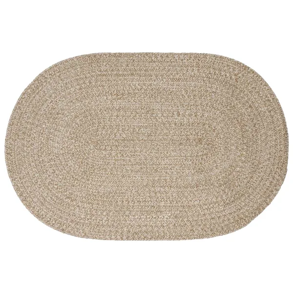 Tapis de surface Blanc 100 x 152 cm Jute