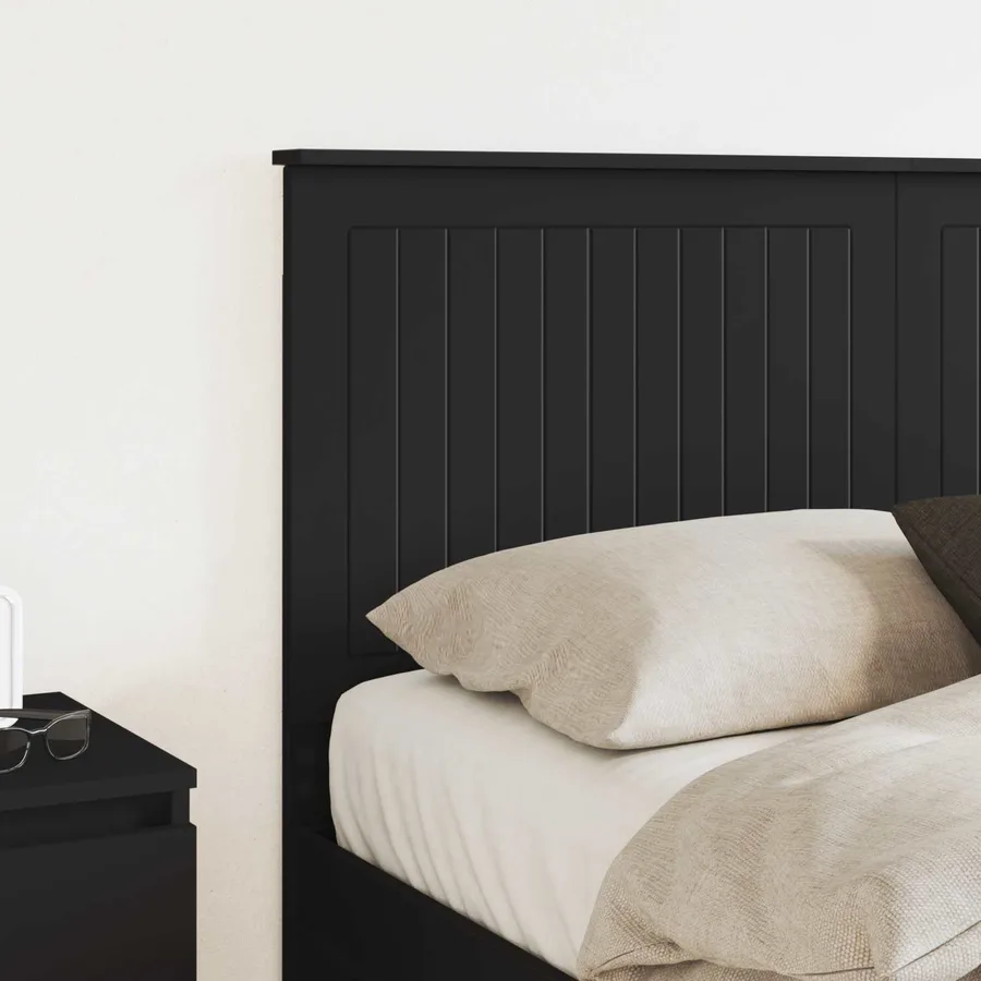 Tête de lit Chêne noir 140 cm Bois d'ingénierie - 3
