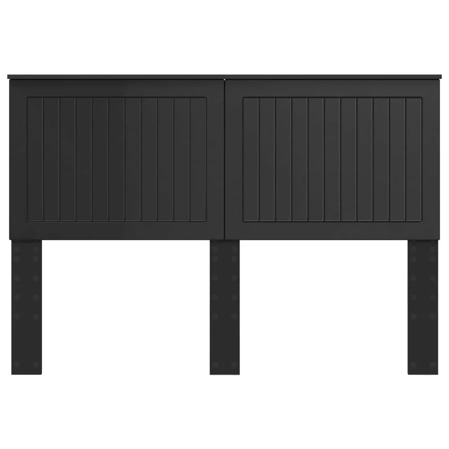 Tête de lit Chêne noir 140 cm Bois d'ingénierie - 4