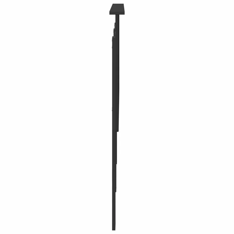 Tête de lit Chêne noir 140 cm Bois d'ingénierie - 5