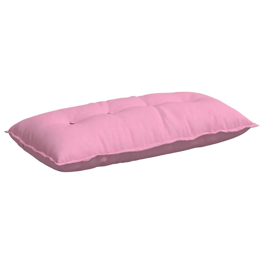Coussin de Dos Rose 100 x 19 x 50 cm tissu - 2