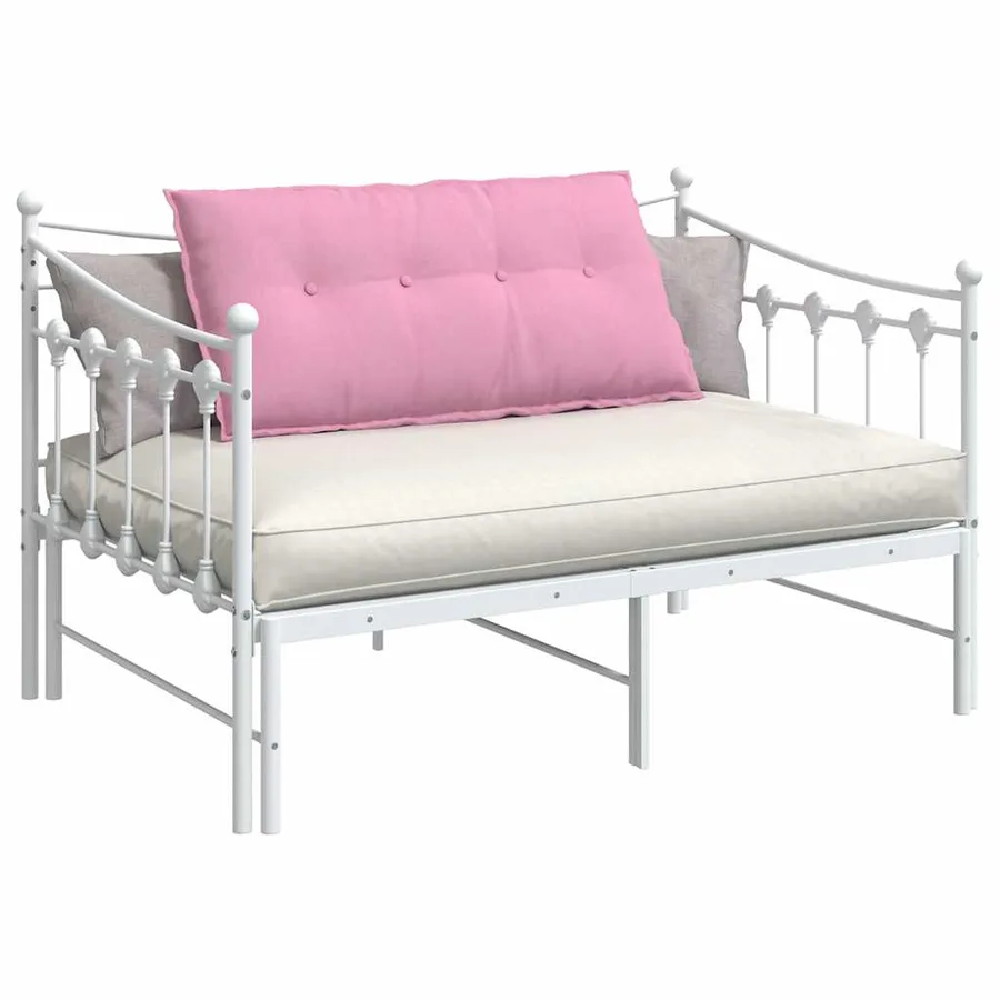 Coussin de Dos Rose 100 x 19 x 50 cm tissu - 3