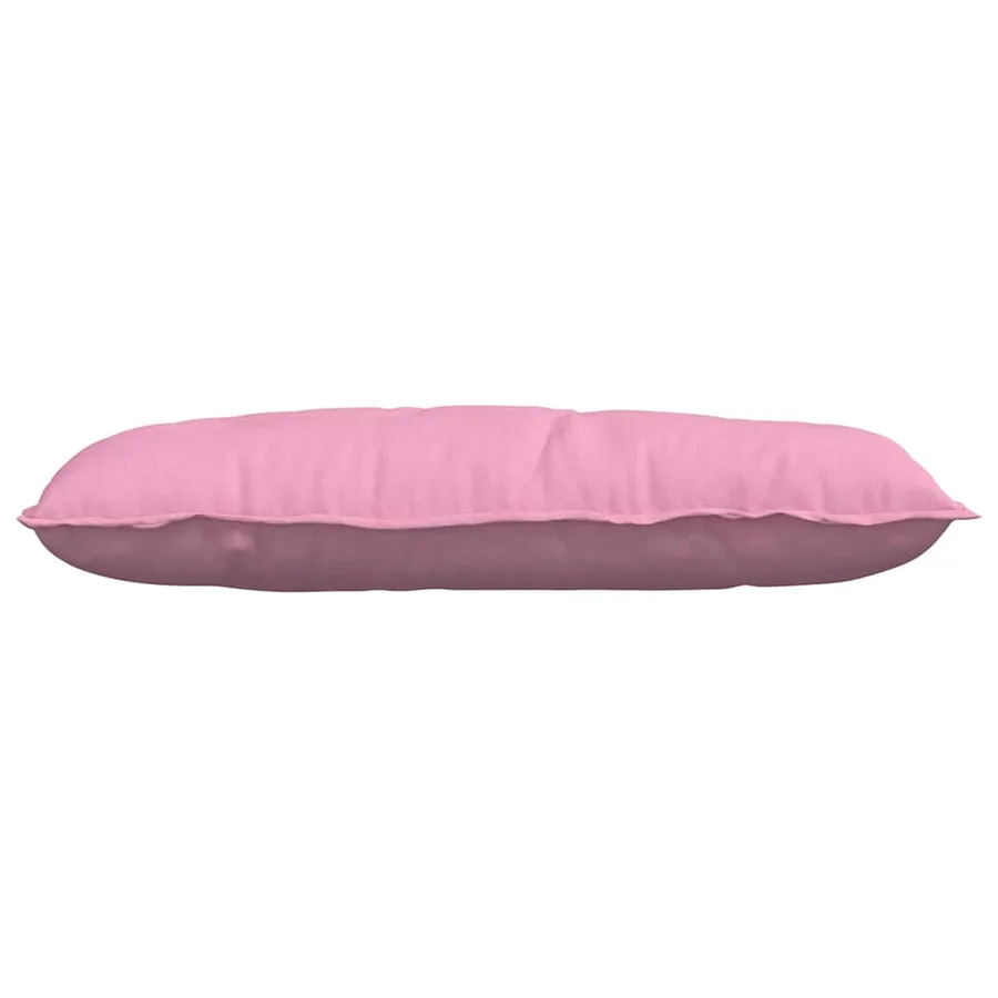 Coussin de Dos Rose 100 x 19 x 50 cm tissu - 5