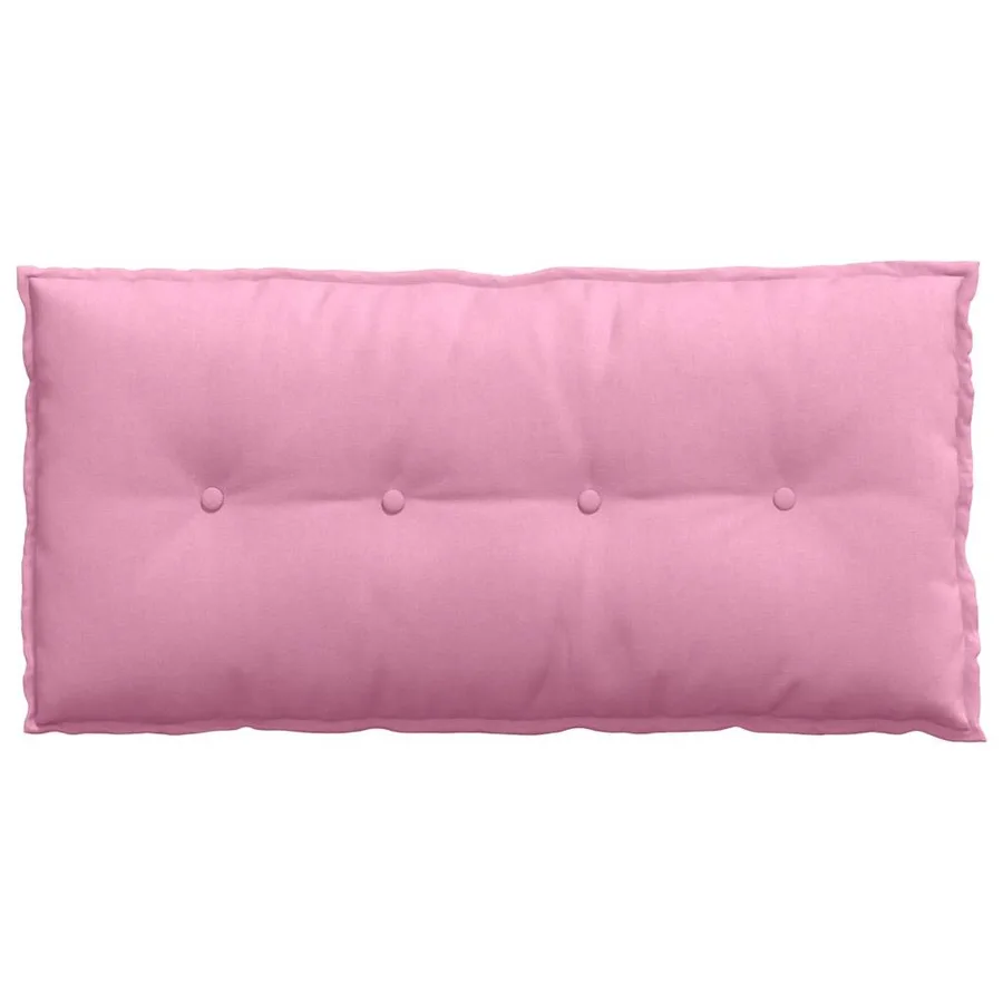 Coussin de Dos Rose 100 x 19 x 50 cm tissu - 6