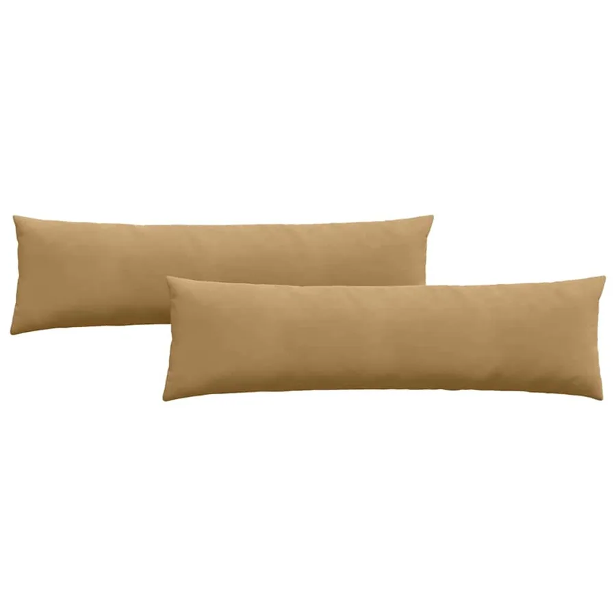 Coussins de canapé 2 pcs Marron 145 x 40 cm - 2