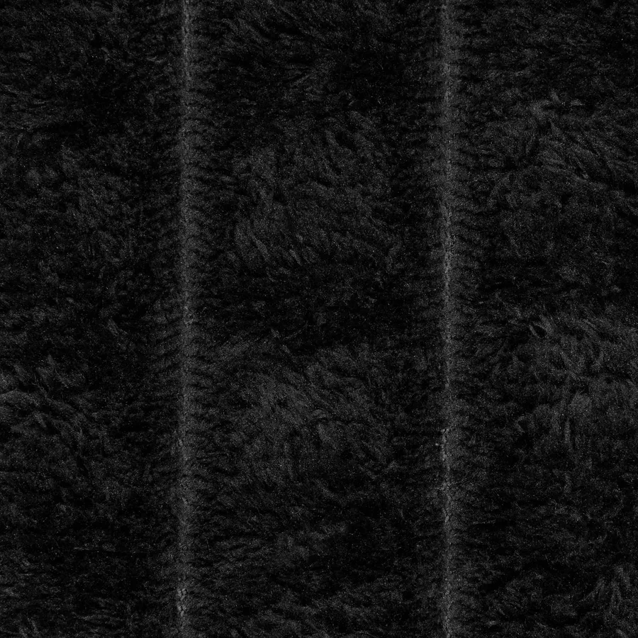 Couvertures à jeter 6 pcs Noir 240 x 220 cm Toison - 9