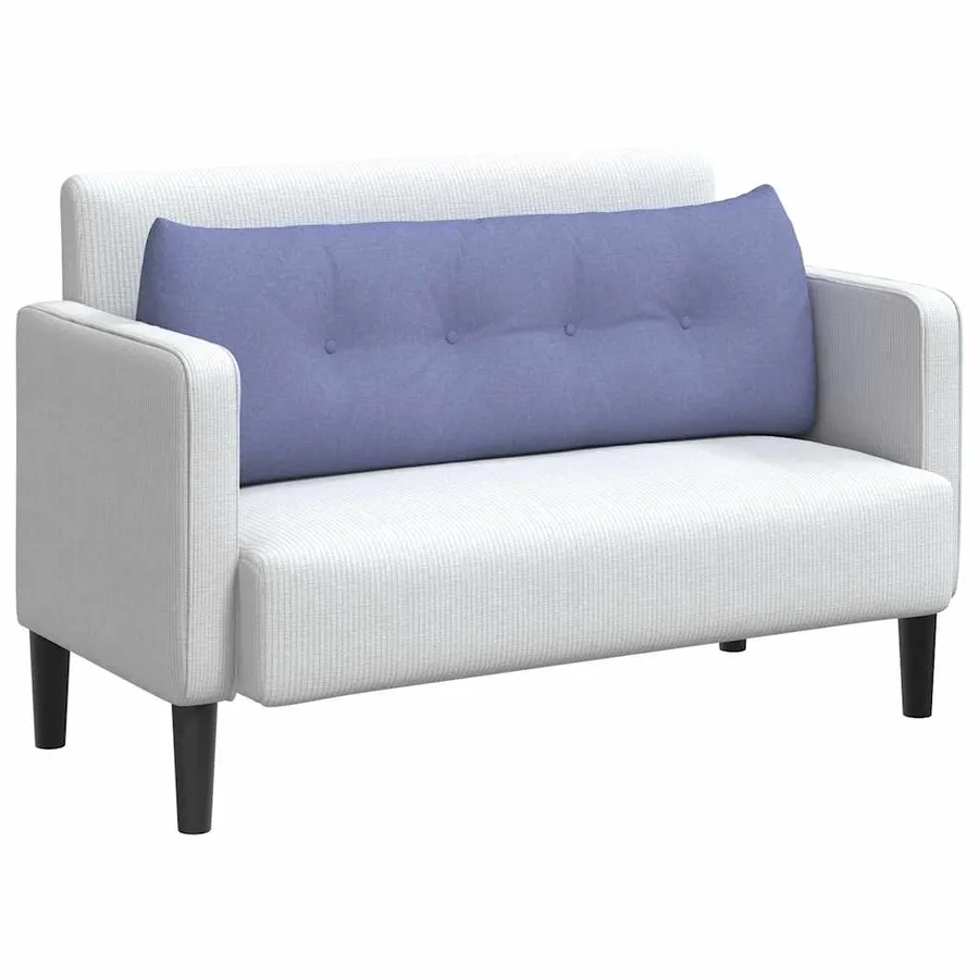 Coussin de Dos Bleu denim 140 x 24 x 50 cm tissu - 3