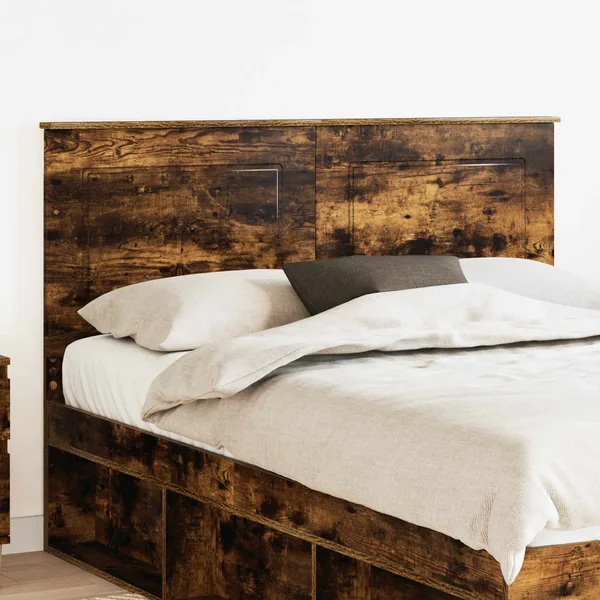 Tête de lit Chêne Fumé 100 cm Bois d’ingénierie