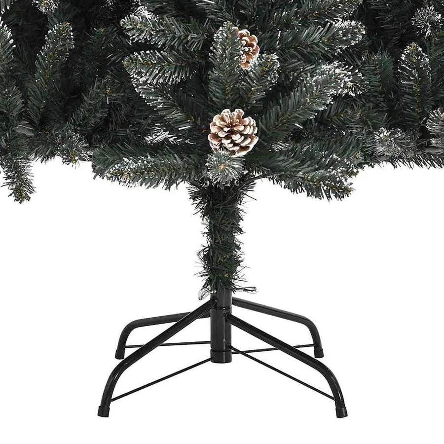Sapin de Noël artificiel Vert 150 cm PVC, plastique et acier - 12