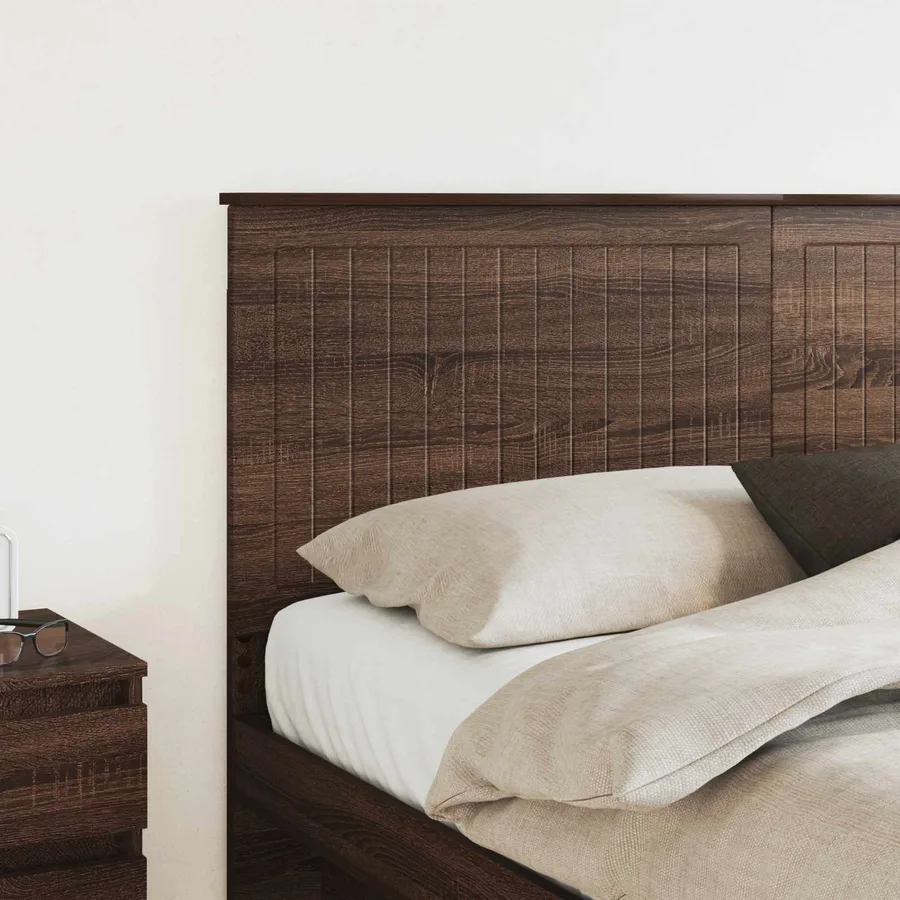 Tête de lit Chêne brun 160 cm Bois d'ingénierie - 3