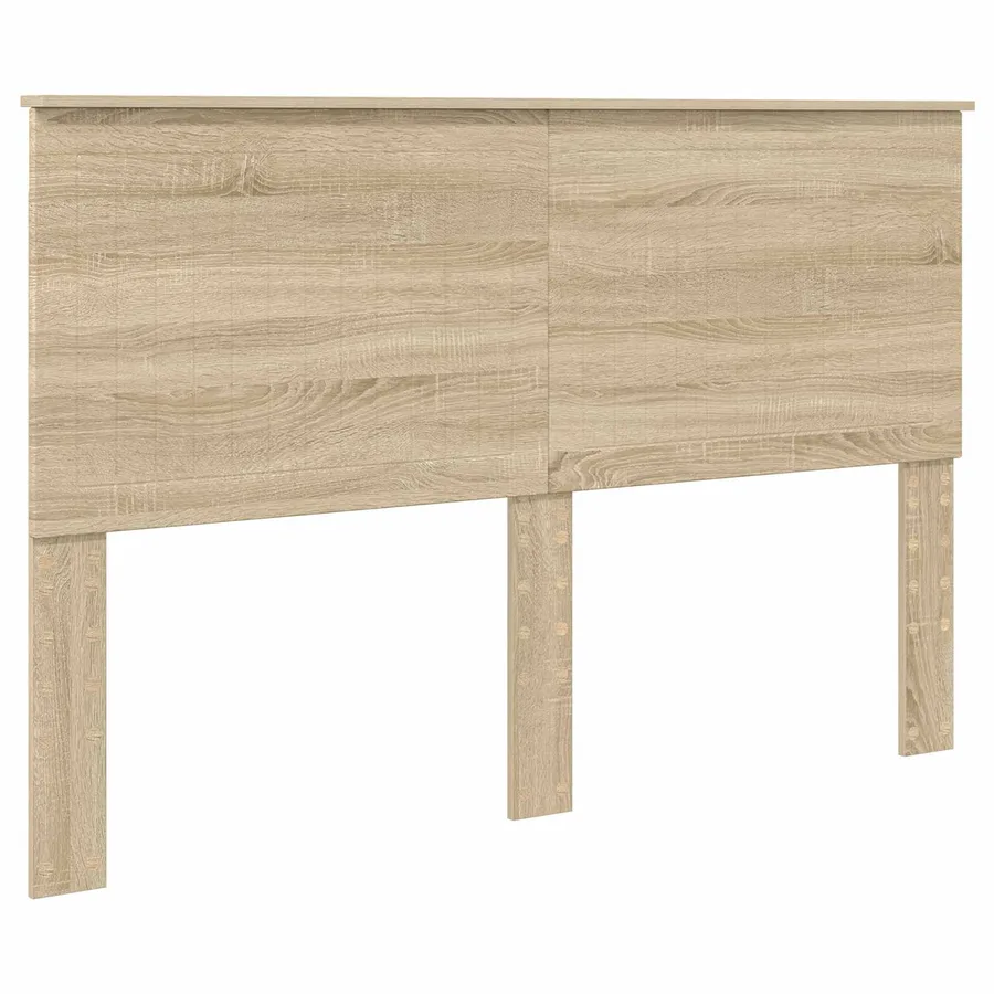 Cadre de lit Chêne Sonoma 150 x 200 cm Bois Ingénierie - 7