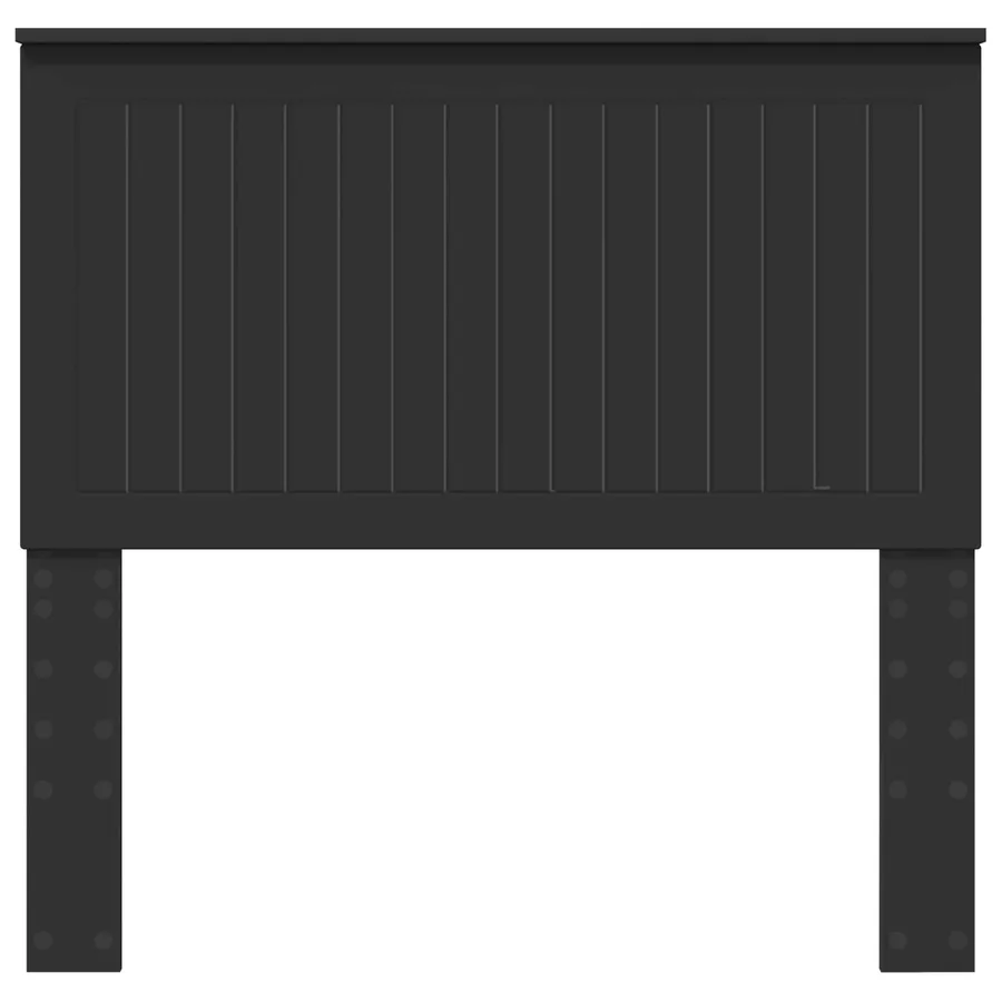 Tête de lit Chêne noir 100 cm Bois d'ingénierie - 4