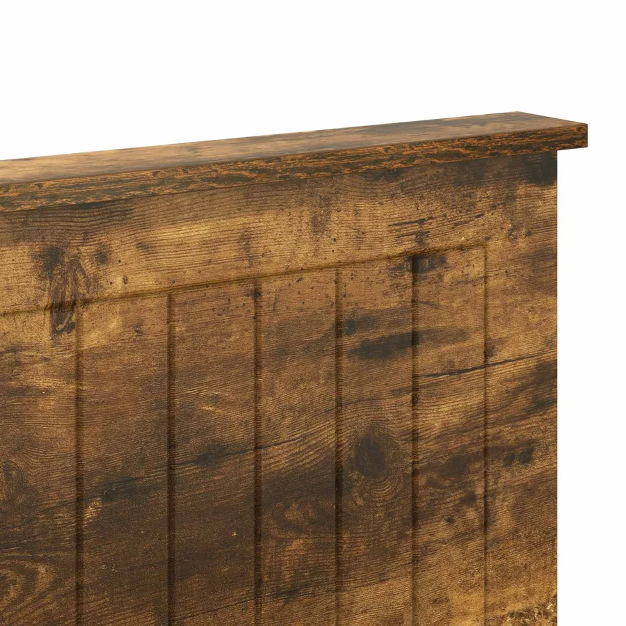 Tête de lit Chêne fumé 120 cm Bois d'ingénierie - 7