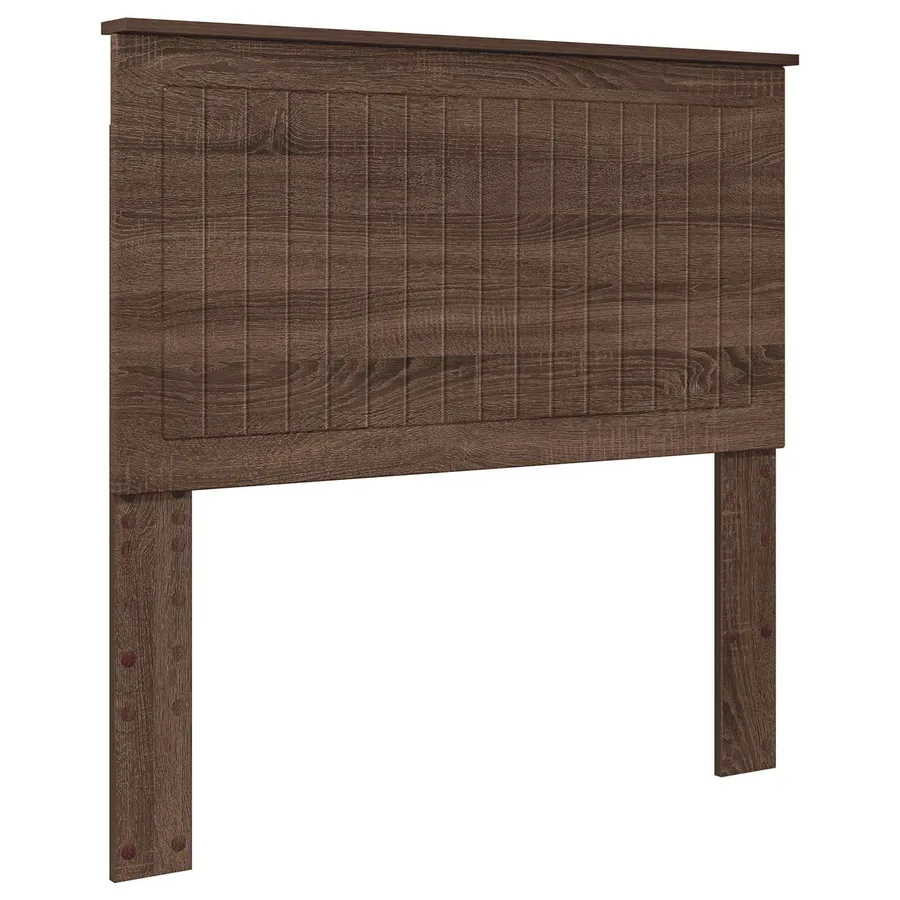 Tête de lit Chêne brun 100 cm Bois d'ingénierie - 2