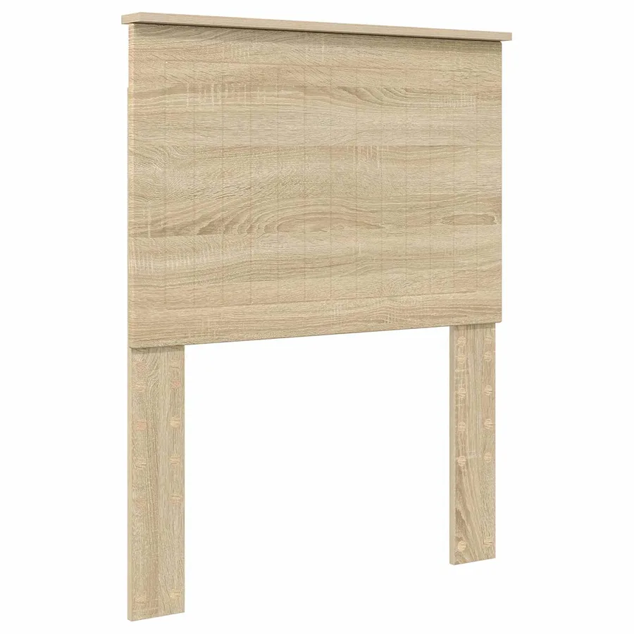 Cadre de lit Chêne Sonoma 75 x 190 cm Bois de pin massif - 6