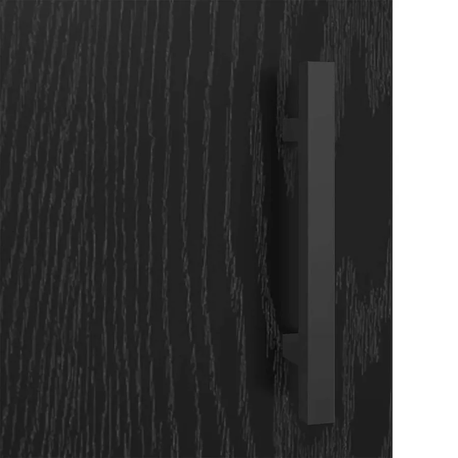 Haut Armoire Chêne noir 69,5 x 34 x 180 cm Bois d'ingénierie - 13