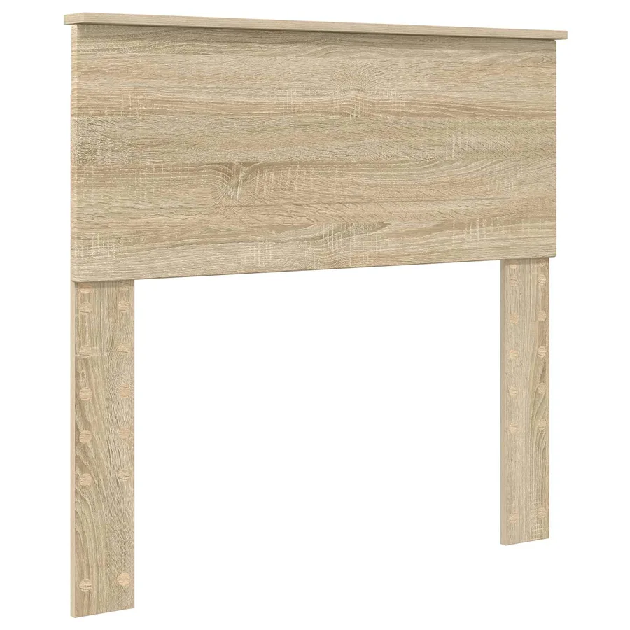 Cadre de lit Chêne Sonoma 90 x 200 cm Bois d'ingénierie - 7