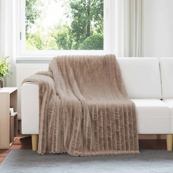 Couvertures à jeter 6 pcs Camel 200 x 150 cm Toison