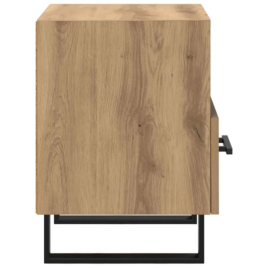 Cabinet de chevet Chêne artisanal 40 x 35 x 47,5 cm - 7
