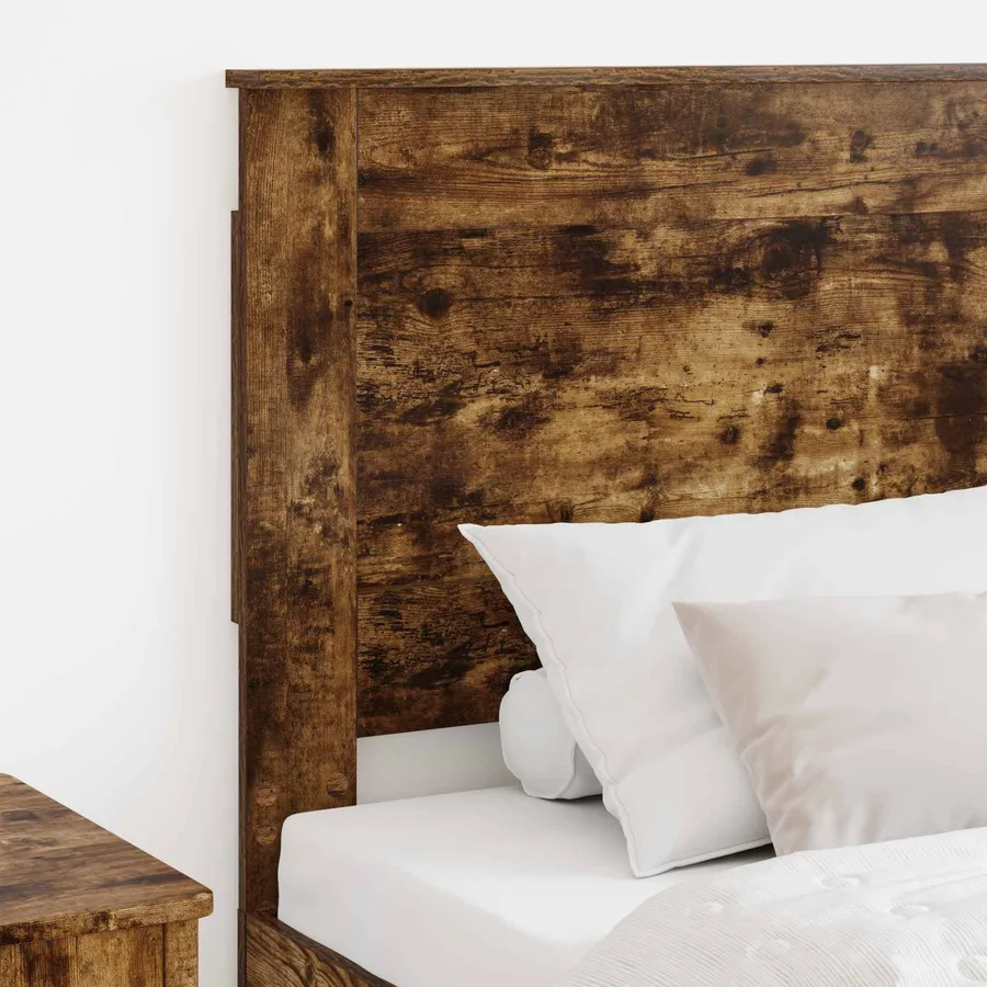 Tête de lit Chêne fumé 100 cm Bois d'ingénierie - 3