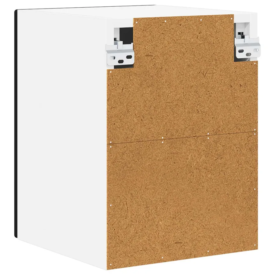 Meuble mural LUCCA 2 pcs Noir 30 x 31 x 40 cm Bois d'ingénierie - 9