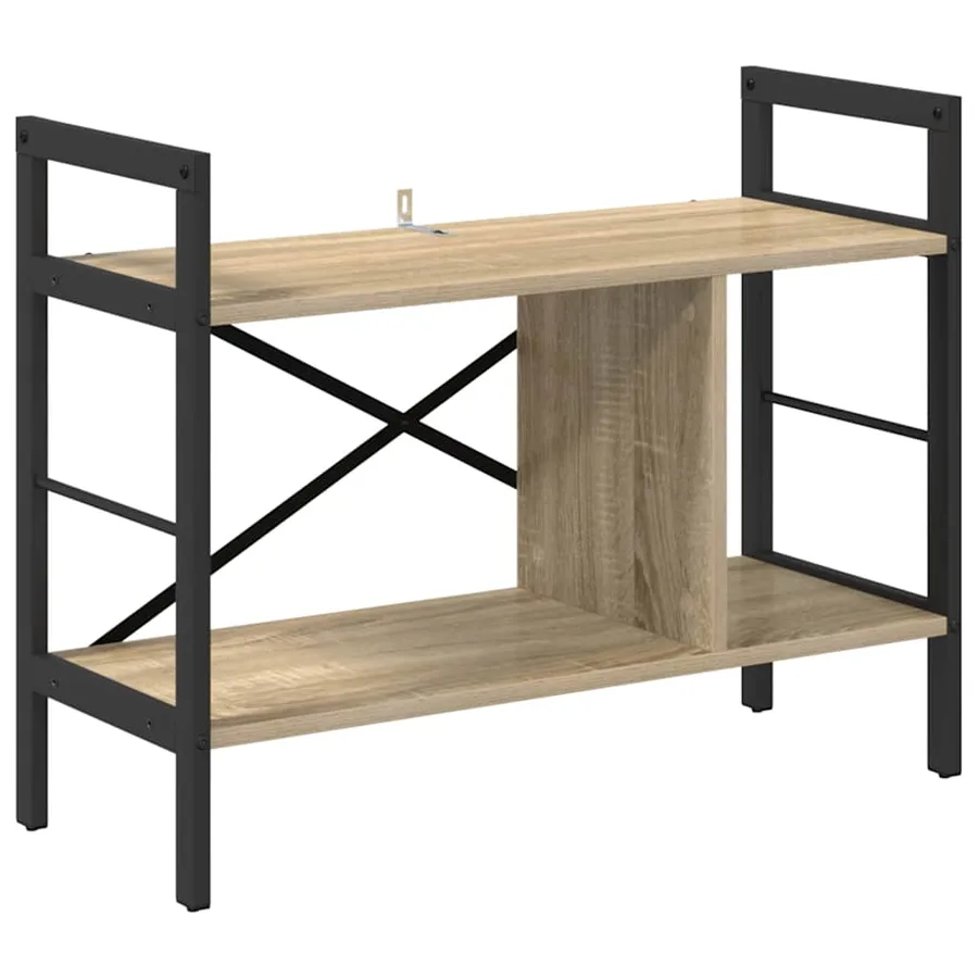 Étagère Chêne Sonoma 75 x 30 x 58,5 cm Bois d'ingénierie - 2