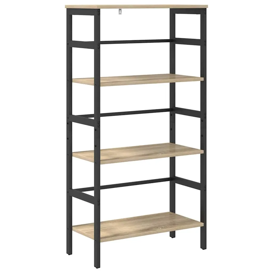 Étagère Chêne Sonoma 60 x 29,5 x 115 cm Bois d'ingénierie - 2