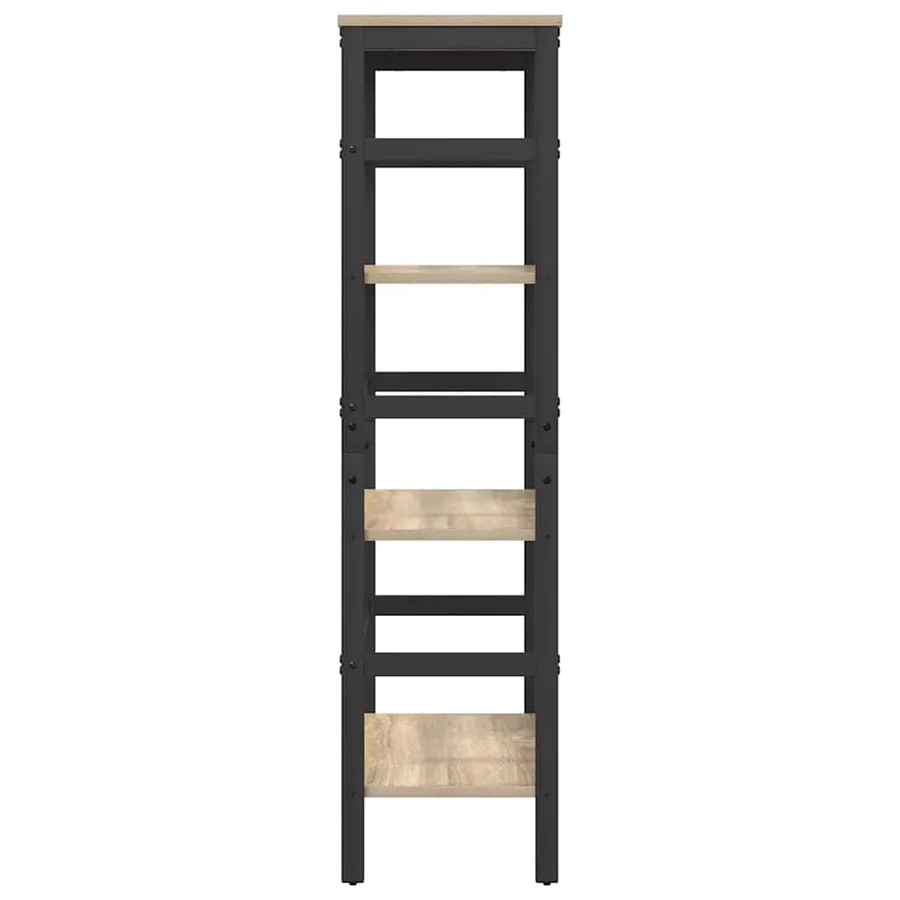 Étagère Chêne Sonoma 60 x 29,5 x 115 cm Bois d'ingénierie - 6