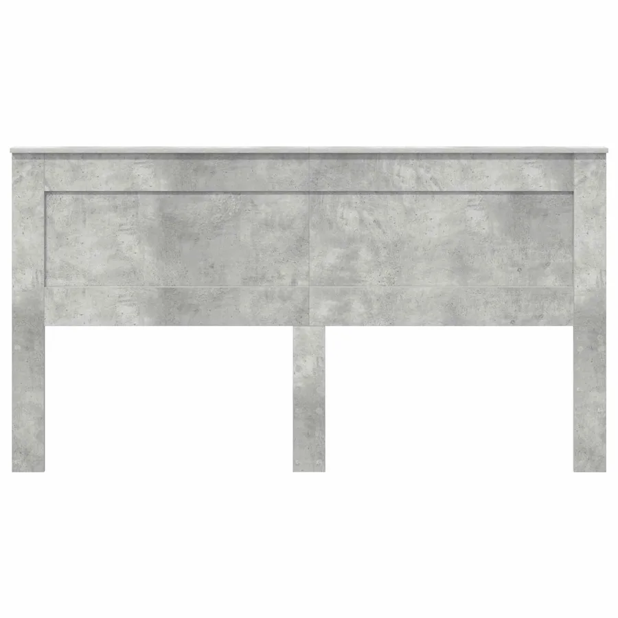 Tête de lit Gris béton 180 cm Bois d'ingénierie - 4