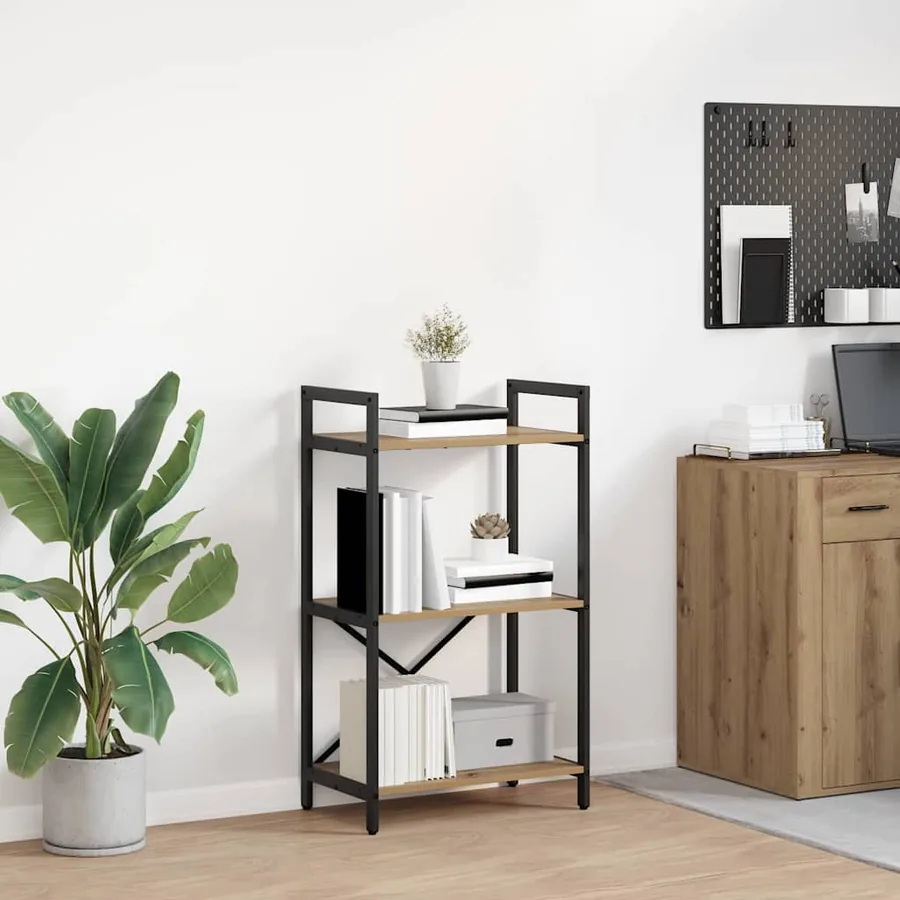 Étagère 3 niveaux 56 x 34 x 96 cm Bois d'ingénierie
