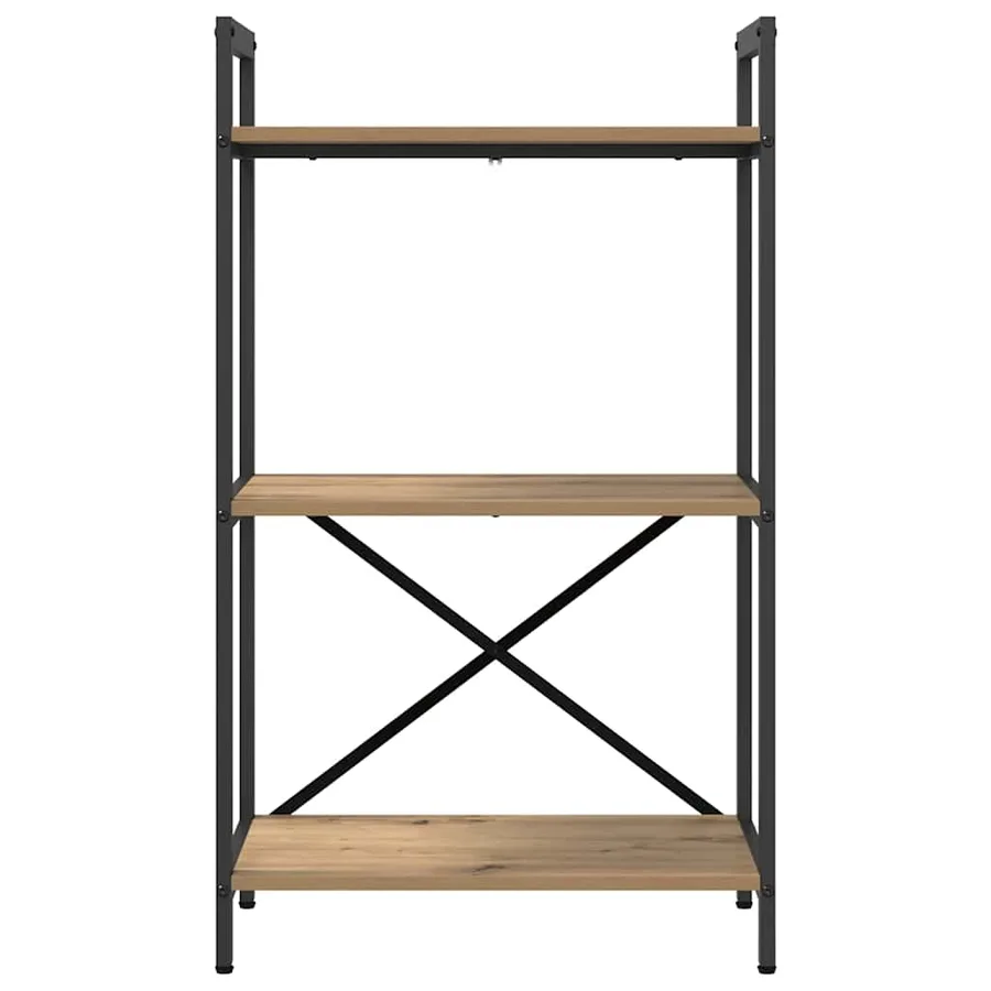 Étagère 3 niveaux 56 x 34 x 96 cm Bois d'ingénierie - 5