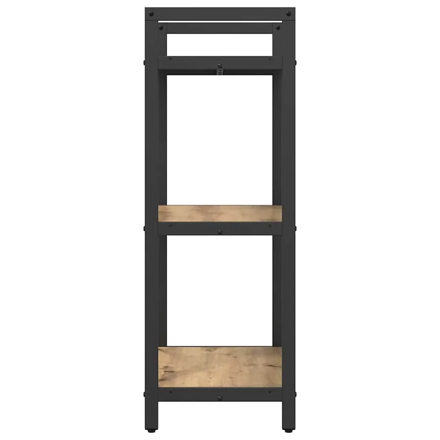 Étagère 3 niveaux 56 x 34 x 96 cm Bois d'ingénierie - 6