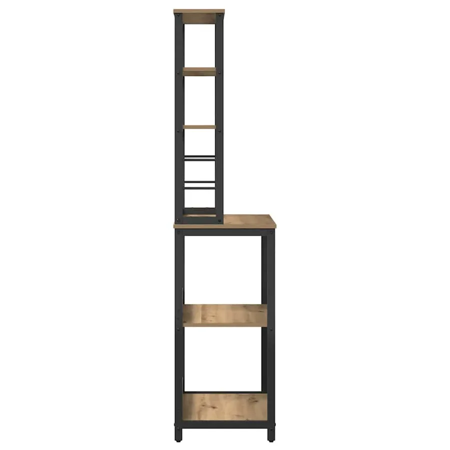Étagère de cuisine 5 niveaux 60 x 40 x 168 cm Bois d'ingénierie - 7