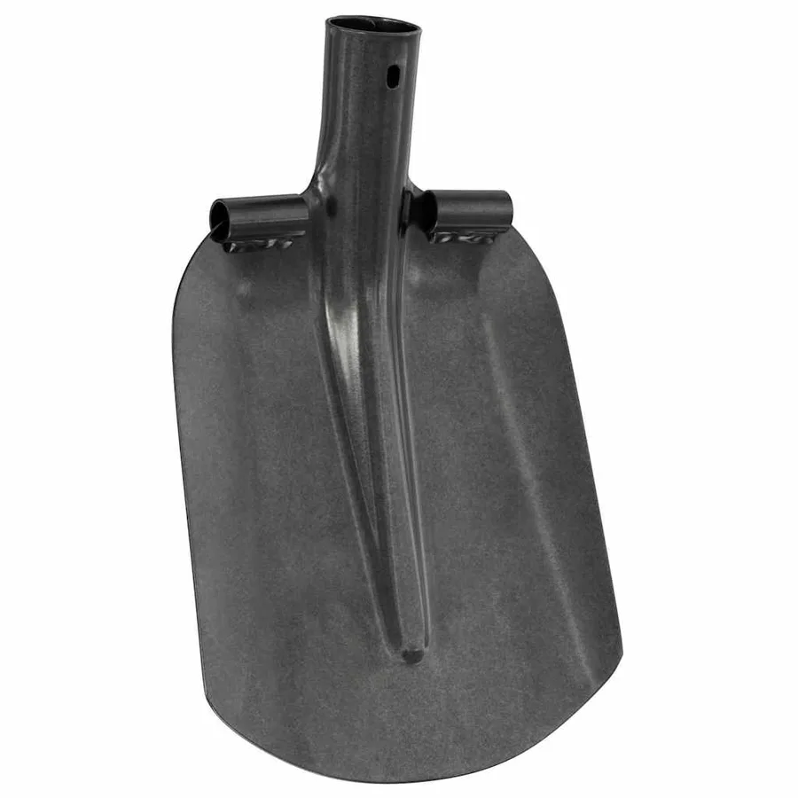 Tête de pelle Argent 33 x 21 cm Acier enduit de poudre - 2