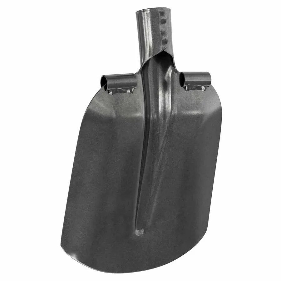 Tête de pelle Argent 33 x 21 cm Acier enduit de poudre - 7
