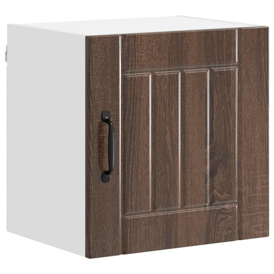 Meuble mural LUCCA Chêne brun 40 x 31 x 40 cm Bois d'ingénierie - 2