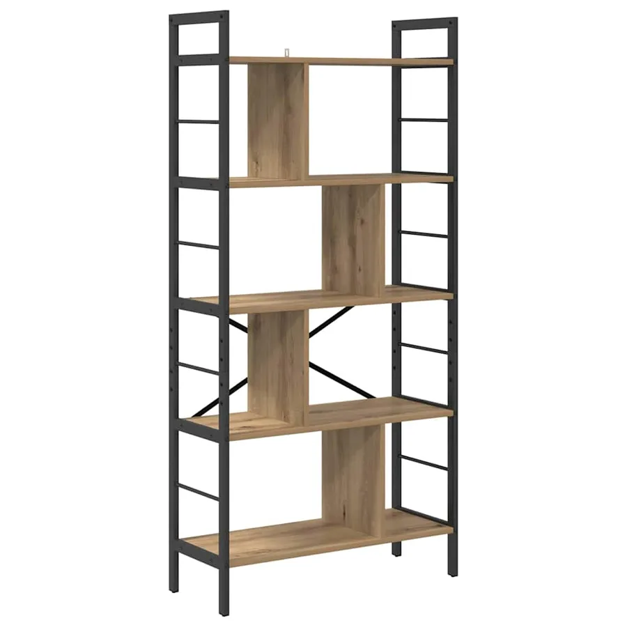 Étagère 9 niveaux 75 x 30 x 156 cm Bois d'ingénierie - 2