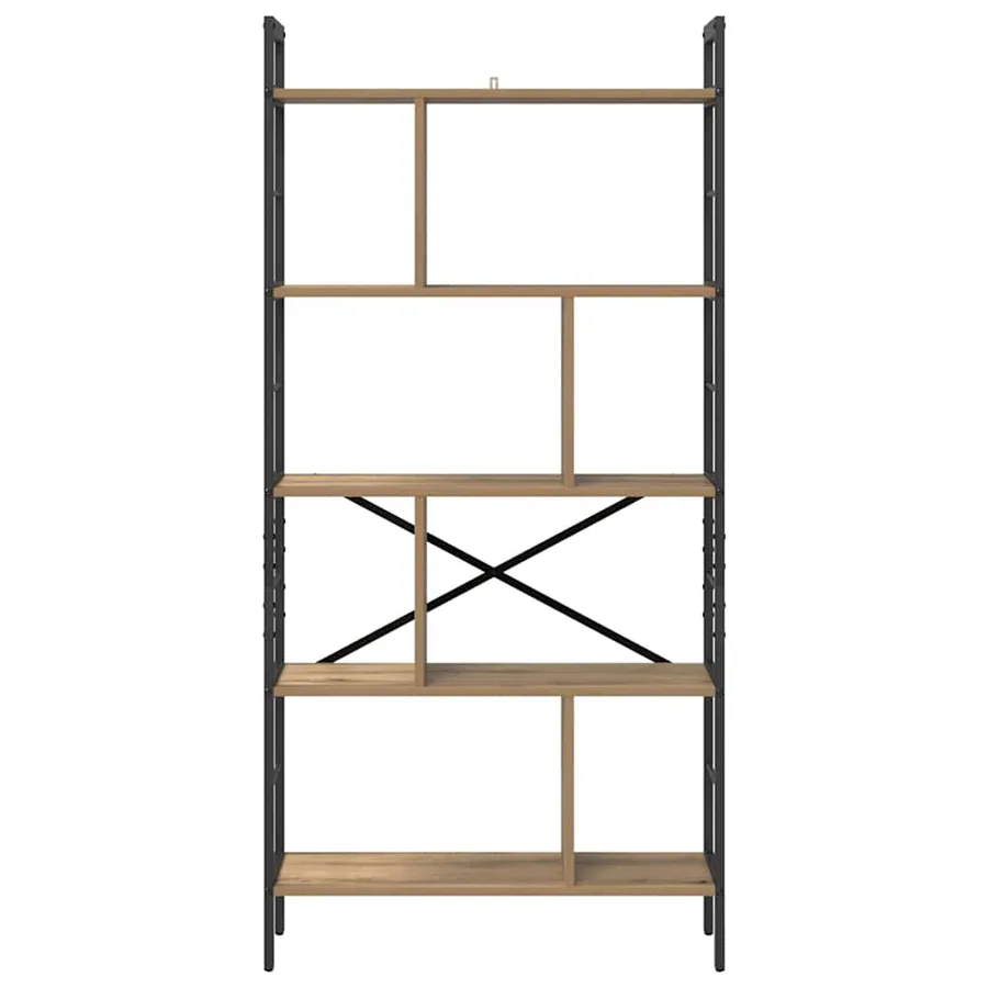 Étagère 9 niveaux 75 x 30 x 156 cm Bois d'ingénierie - 5