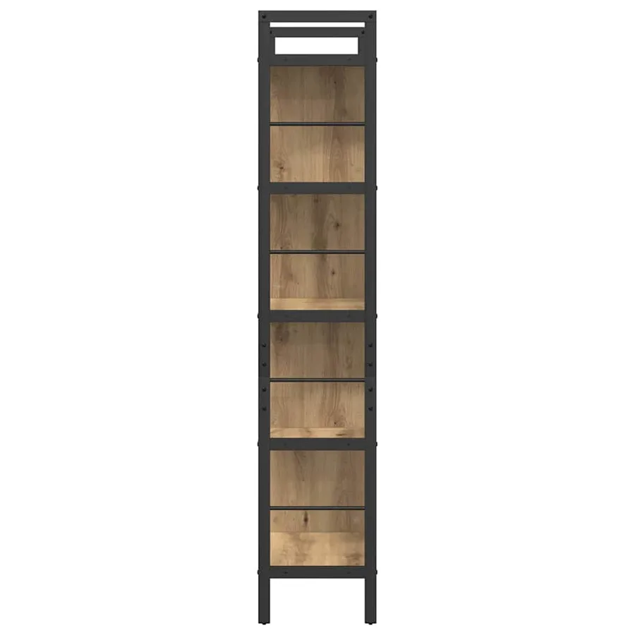 Étagère 9 niveaux 75 x 30 x 156 cm Bois d'ingénierie - 6