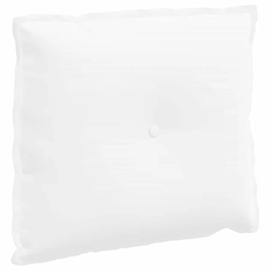 Coussin de Dos Blanc 60 x 19 x 50 cm tissu - 2